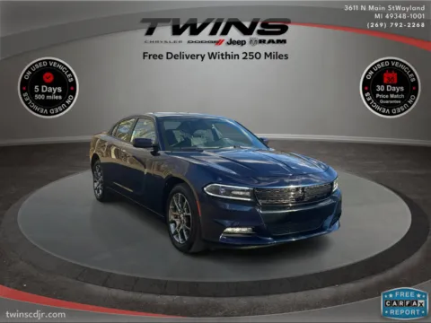 Blue 2017 Dodge Charger SXT for sale in Wayland, MI