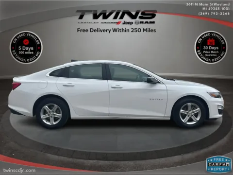Photos of 2023 Chevrolet Malibu LS for sale in Wayland, MI at Twins Chrysler Dodge Jeep Ram