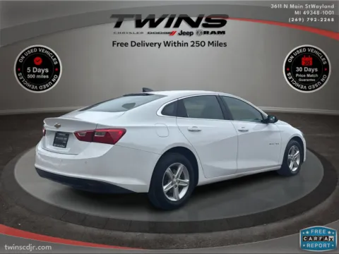 Another view of 2023 Chevrolet Malibu LS for sale in Wayland, MI at Twins Chrysler Dodge Jeep Ram