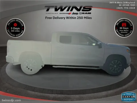 Photos of 2024 Chevrolet Silverado 1500 LT for sale in Wayland, MI at Twins Chrysler Dodge Jeep Ram