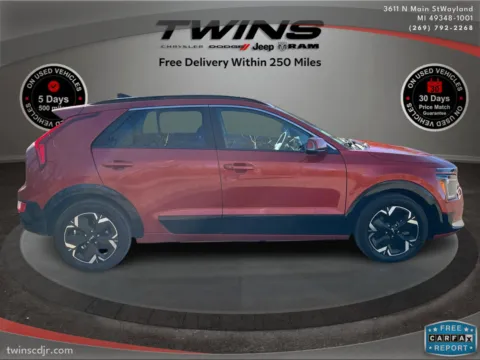 Photos of 2023 Kia Niro EV Wind for sale in Wayland, MI at Twins Chrysler Dodge Jeep Ram