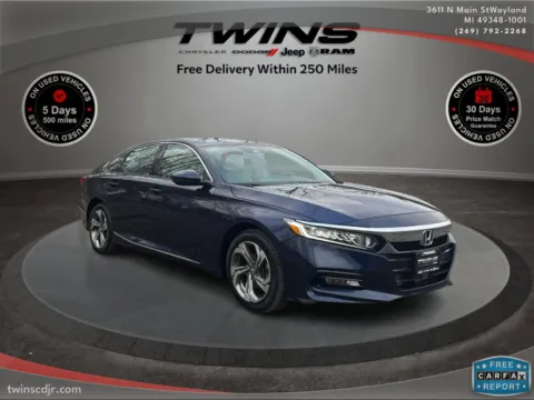 Photos of 2020 Honda Accord Sedan EX-L for sale in Wayland, MI at Twins Chrysler Dodge Jeep Ram