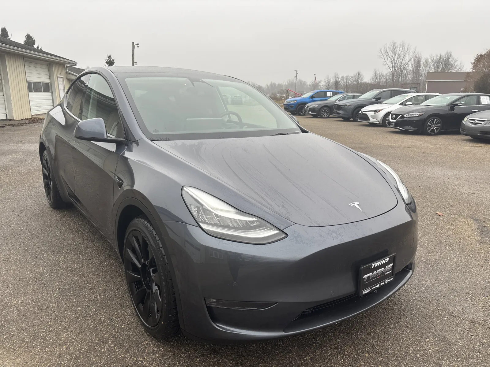 Gray 2021 Tesla Model Y Long Range for sale in Wayland, MI