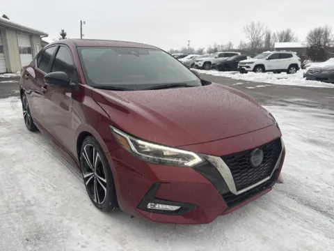 Red 2022 Nissan Sentra SR for sale in Wayland, MI