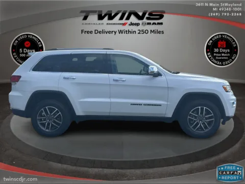 Photos of 2021 Jeep Grand Cherokee Limited for sale in Wayland, MI at Twins Chrysler Dodge Jeep Ram