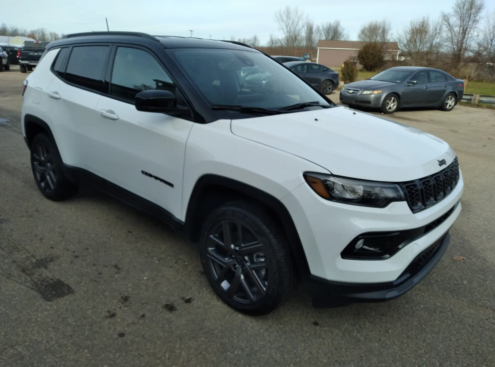 White 2026 Jeep Compass Limited Altitude for sale in Wayland, MI