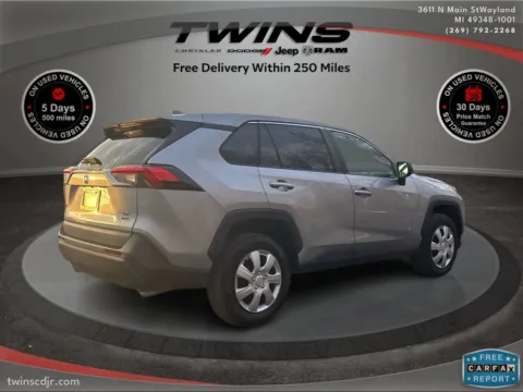Another view of 2022 Toyota RAV4 LE for sale in Wayland, MI at Twins Chrysler Dodge Jeep Ram