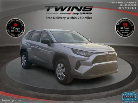 Silver 2022 Toyota RAV4 LE for sale in Wayland, MI