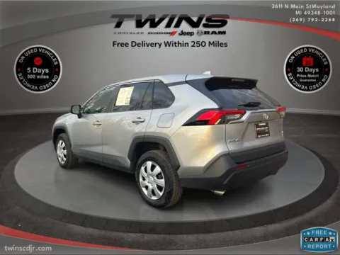 Silver 2022 Toyota RAV4 LE for sale in Wayland, MI