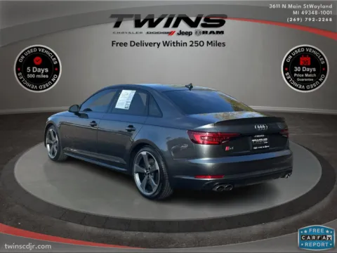 Another view of 2019 Audi S4 Premium Plus for sale in Wayland, MI at Twins Chrysler Dodge Jeep Ram