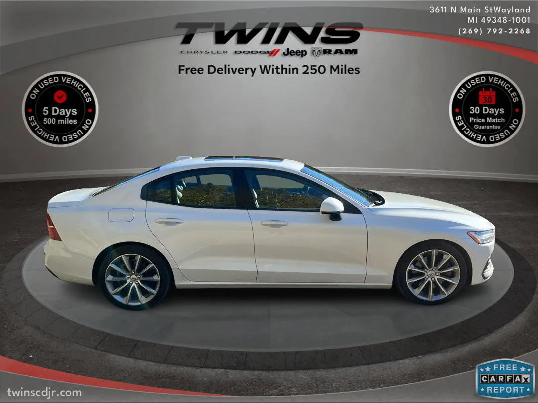 White 2021 Volvo S60 Momentum for sale in Wayland, MI
