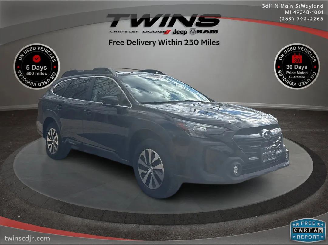 Black 2023 Subaru Outback Premium for sale in Wayland, MI