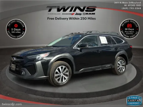 Black 2023 Subaru Outback Premium for sale in Wayland, MI