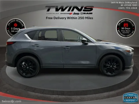 Photos of 2023 Mazda CX-5 2.5 S Carbon Edition for sale in Wayland, MI at Twins Chrysler Dodge Jeep Ram