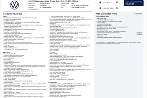 More photos of 2022 Volkswagen Atlas Cross Sport 3.6L V6 SEL R-Line at Twins Chrysler Dodge Jeep Ram, MI