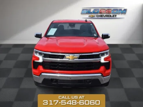 Red 2022 Chevrolet Silverado 1500 LT for sale in Indianapolis, IN