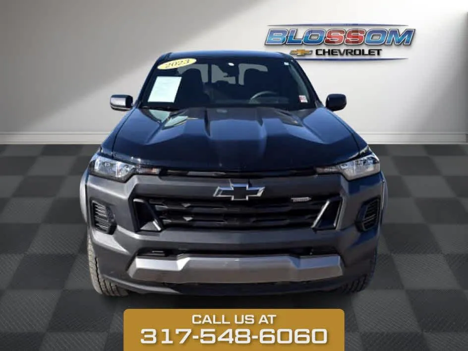 Black 2023 Chevrolet Colorado 4WD Trail Boss for sale in Indianapolis, IN
