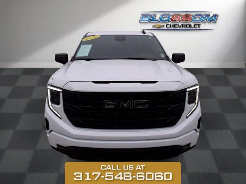 White 2022 GMC Sierra 1500 Elevation for sale in Indianapolis, IN