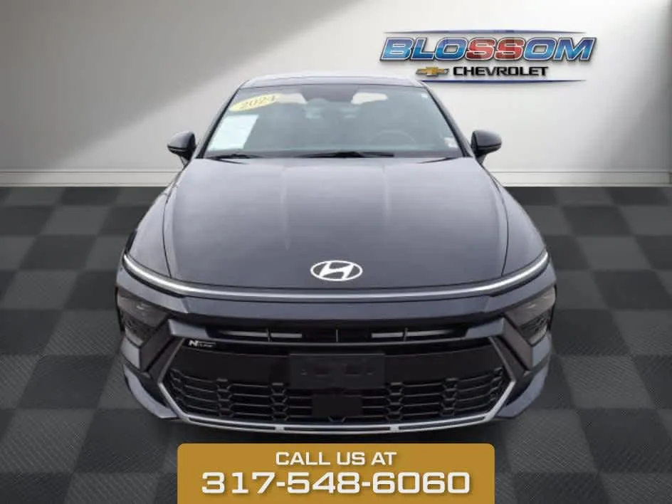Blue 2024 Hyundai Sonata N Line for sale in Indianapolis, IN