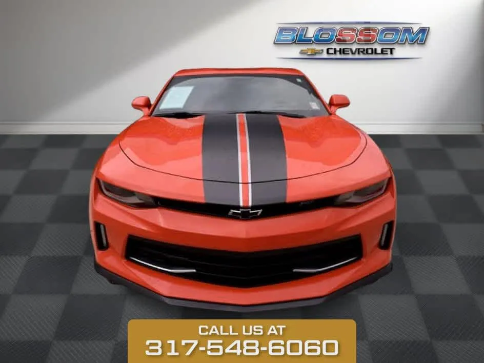 Orange 2018 Chevrolet Camaro 2LT for sale in Indianapolis, IN