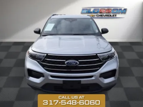 Silver 2021 Ford Explorer XLT for sale in Indianapolis, IN