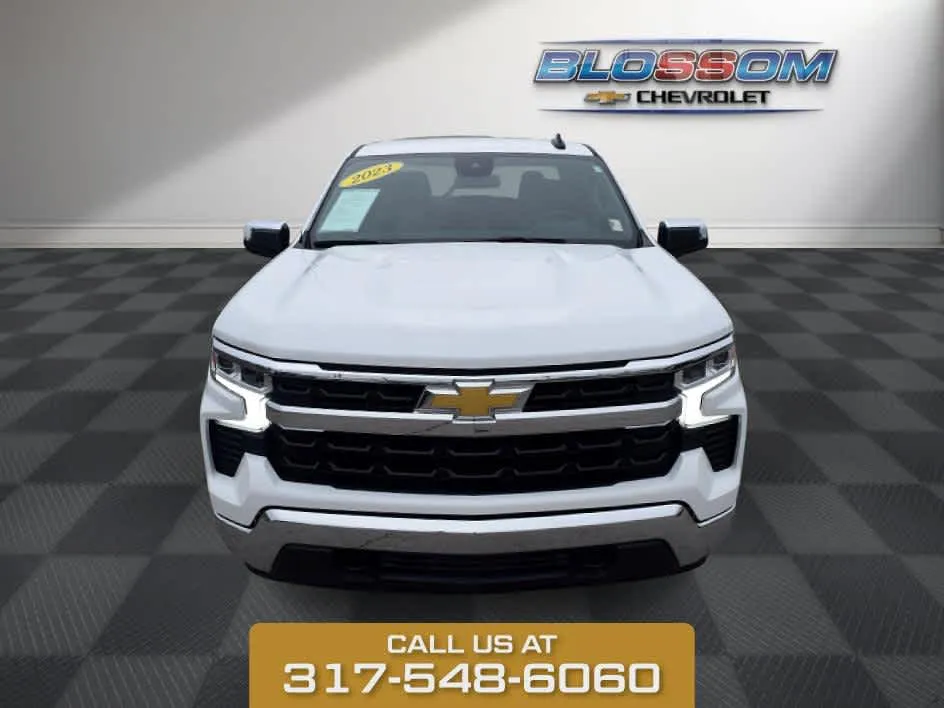 White 2023 Chevrolet Silverado 1500 LT for sale in Indianapolis, IN