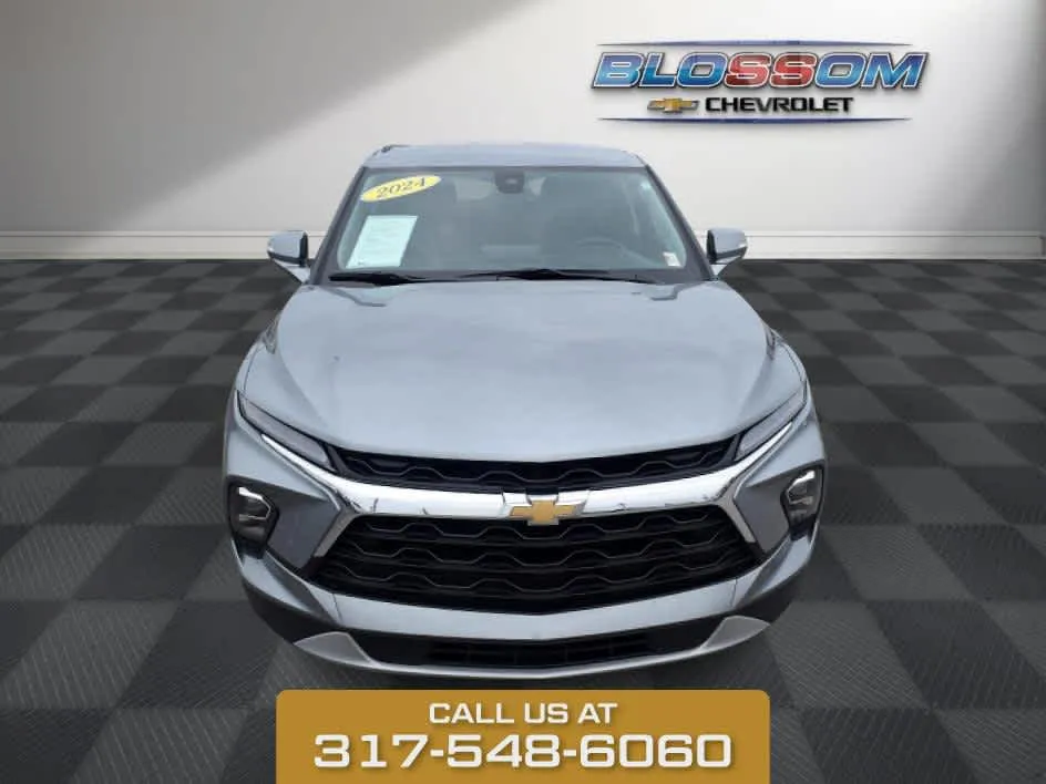 Gray 2024 Chevrolet Blazer LT for sale in Indianapolis, IN