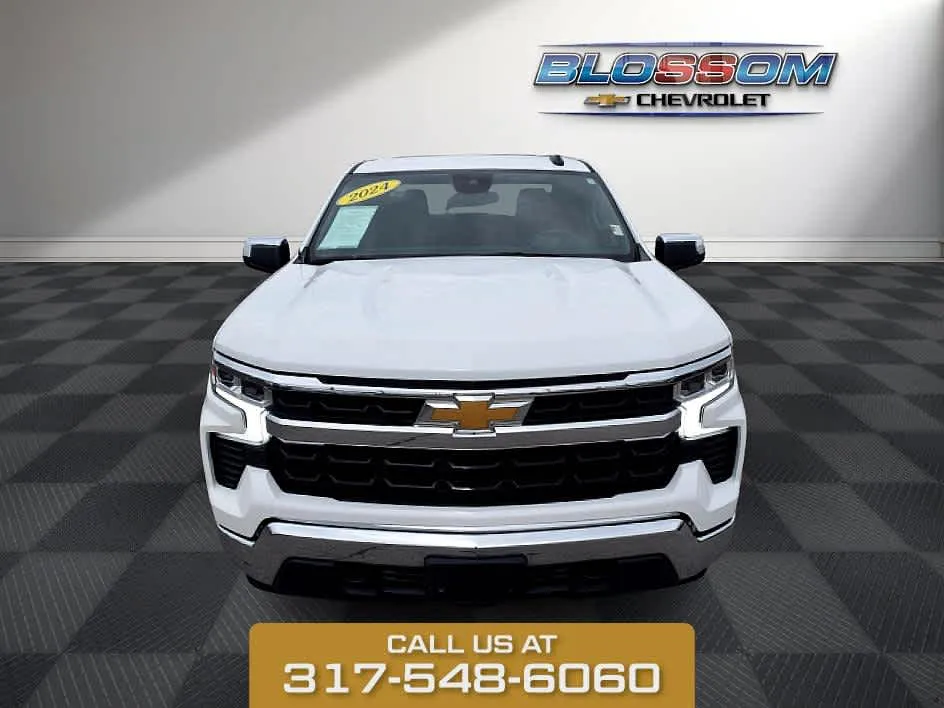 White 2024 Chevrolet Silverado 1500 LT for sale in Indianapolis, IN