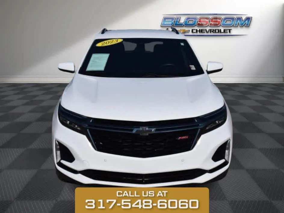 White 2023 Chevrolet Equinox RS for sale in Indianapolis, IN