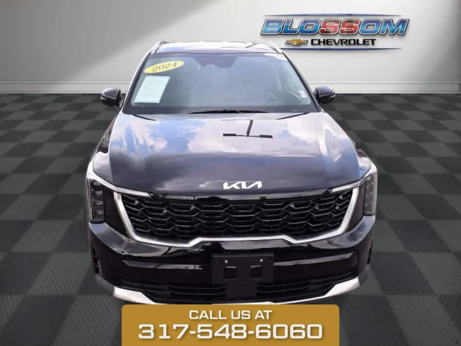 Black 2024 Kia Sorento S for sale in Indianapolis, IN