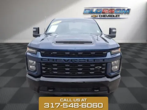 Blue 2022 Chevrolet Silverado 2500HD Custom for sale in Indianapolis, IN
