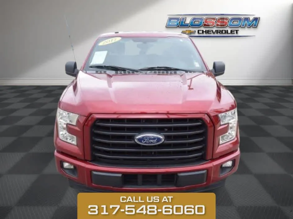 Red 2017 Ford F-150 XLT for sale in Indianapolis, IN