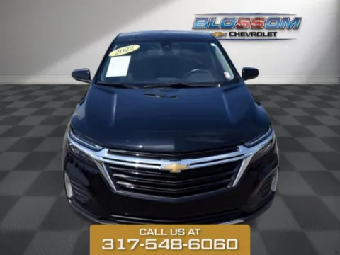 Black 2022 Chevrolet Equinox LT for sale in Indianapolis, IN