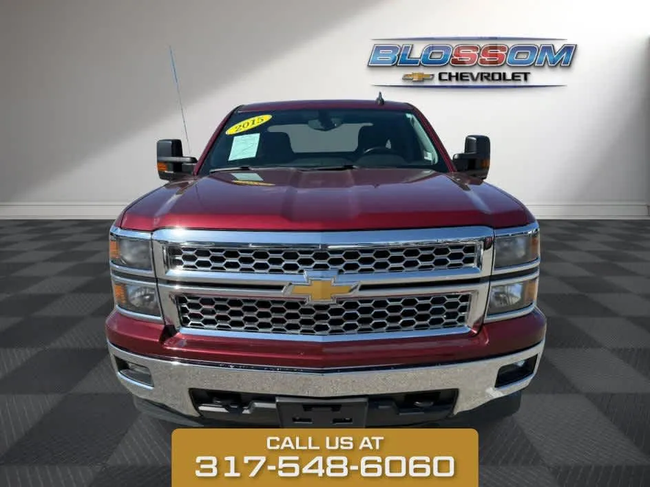 Red 2015 Chevrolet Silverado 1500 LT for sale in Indianapolis, IN