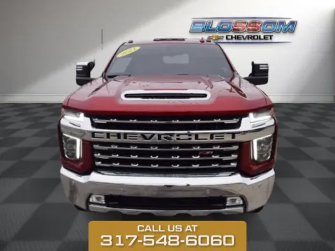 Red 2021 Chevrolet Silverado 2500HD LTZ for sale in Indianapolis, IN
