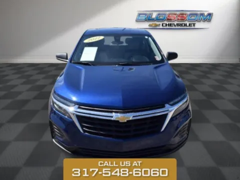 Blue 2022 Chevrolet Equinox LS for sale in Indianapolis, IN