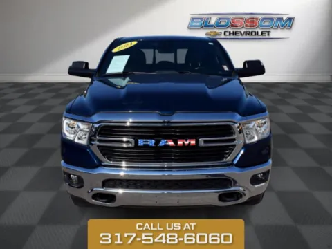 Blue 2021 Ram 1500 Big Horn for sale in Indianapolis, IN