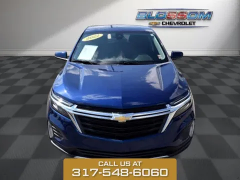 Blue 2022 Chevrolet Equinox LT for sale in Indianapolis, IN