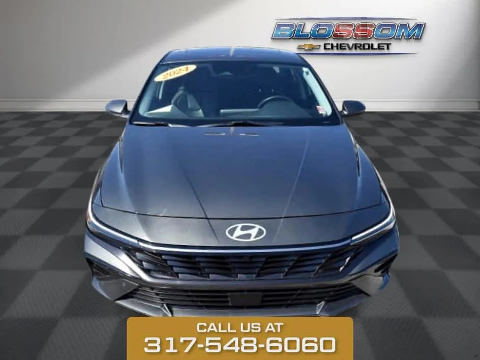 Gray 2024 Hyundai Elantra Limited for sale in Indianapolis, IN