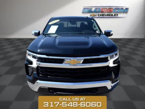 Black 2022 Chevrolet Silverado 1500 LT for sale in Indianapolis, IN