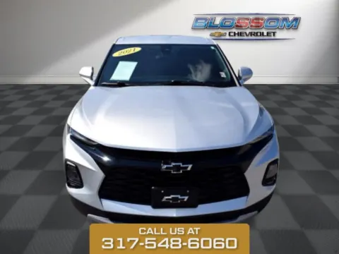 Silver 2021 Chevrolet Blazer LT for sale in Indianapolis, IN