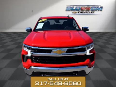 Red 2023 Chevrolet Silverado 1500 LT for sale in Indianapolis, IN