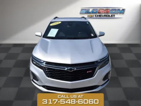 Silver 2022 Chevrolet Equinox RS for sale in Indianapolis, IN
