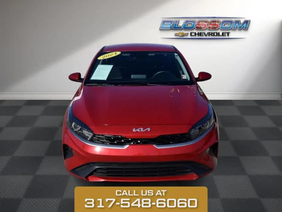 Red 2024 Kia Forte LXS for sale in Indianapolis, IN