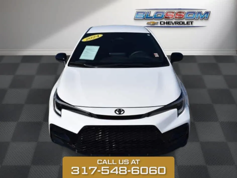 White 2024 Toyota Corolla Nightshade Edition for sale in Indianapolis, IN