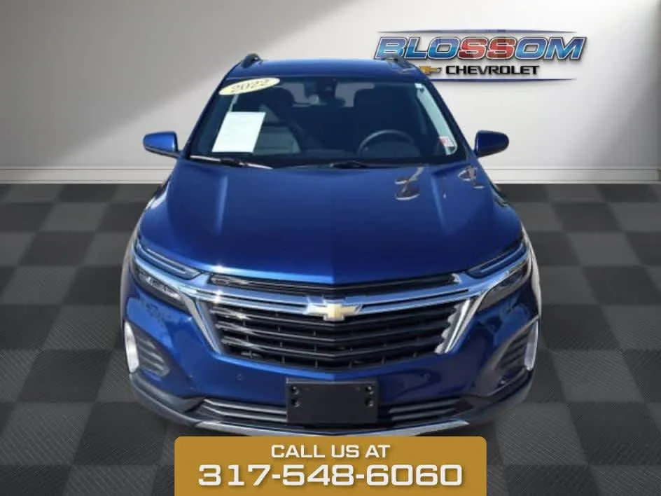 Blue 2022 Chevrolet Equinox LT for sale in Indianapolis, IN