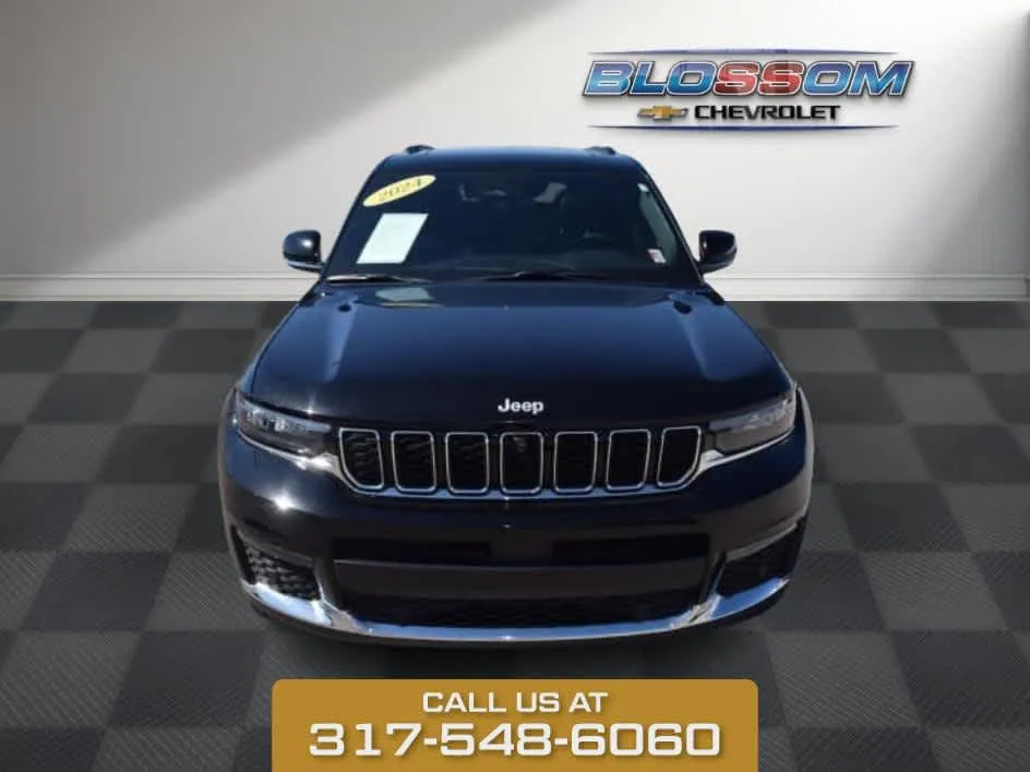 Black 2024 Jeep Grand Cherokee L Limited for sale in Indianapolis, IN