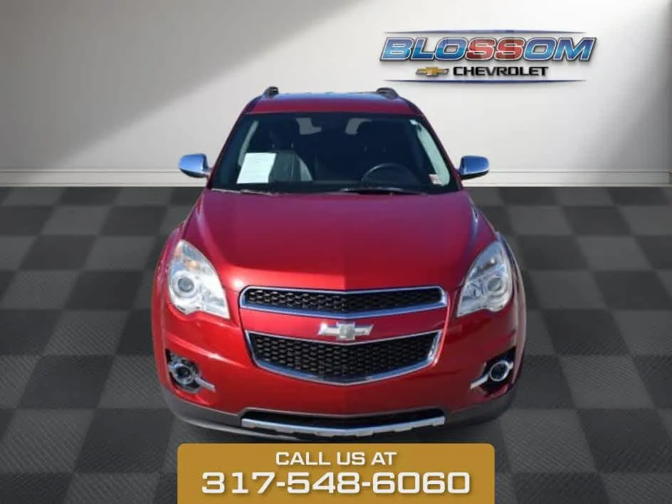 Red 2015 Chevrolet Equinox LTZ for sale in Indianapolis, IN