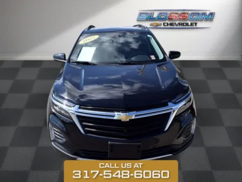 Black 2022 Chevrolet Equinox LT for sale in Indianapolis, IN