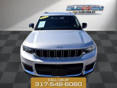 Silver 2024 Jeep Grand Cherokee L Limited for sale in Indianapolis, IN